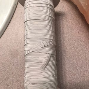 | 130 feet White 1/4 inch Elastic | Make an Offer |